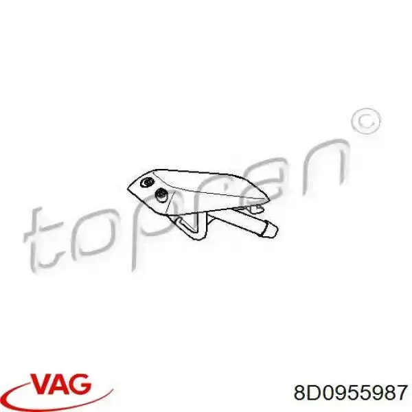 Форсунка омывателя 3L955001 AND
