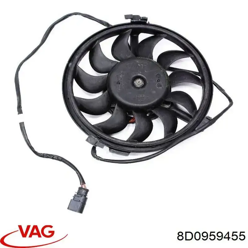 Электровентилятор охлаждения в сборе VAG 8D0959455 цена, от 42.92 USD