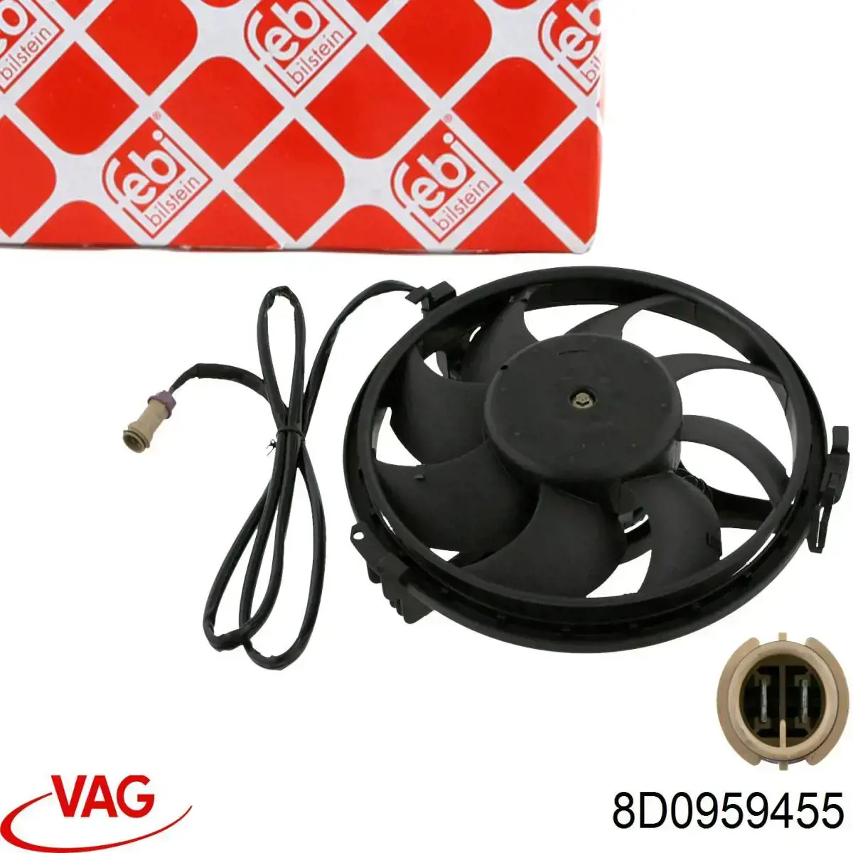 Вентилятор охлаждения VAG 8D0959455