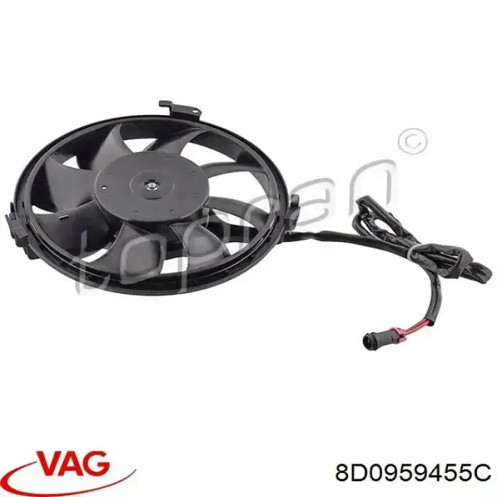 Вентилятор охлаждения VAG 8D0959455C