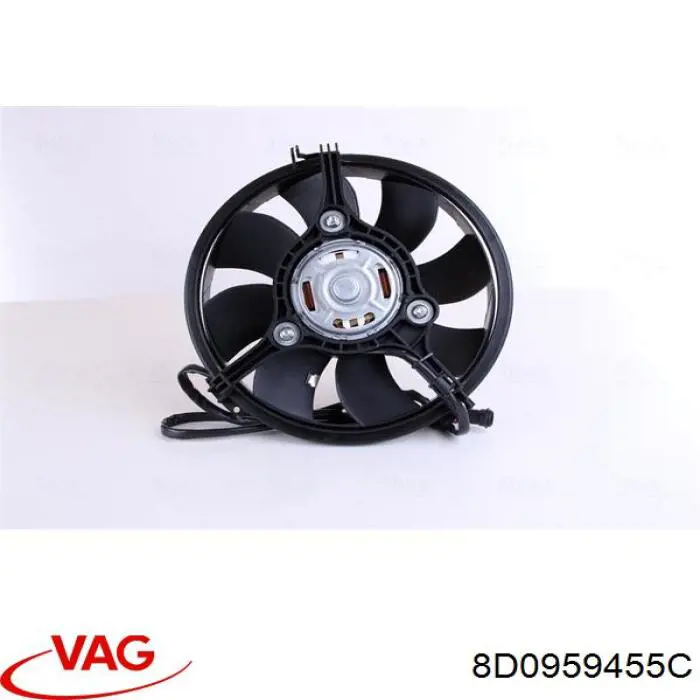 8D0959455C VAG Вентилятор радиатора