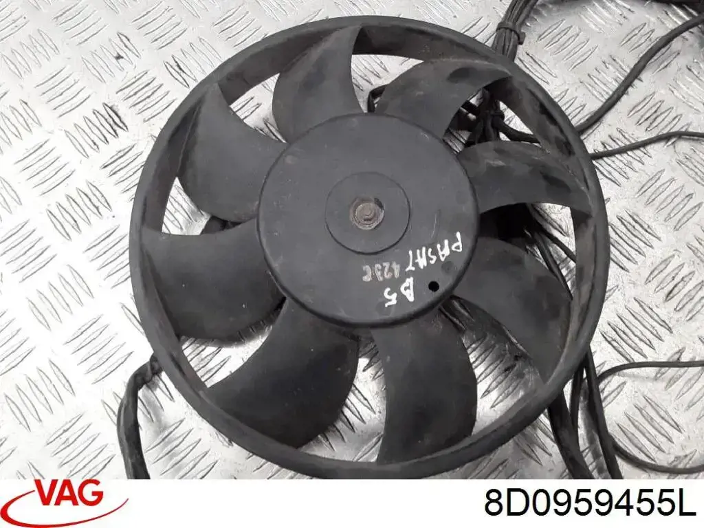 Электровентилятор охлаждения в сборе VAG 8D0959455L цена, от 28.76 USD