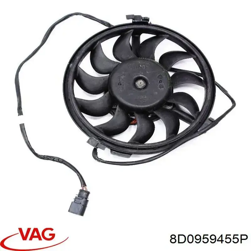 Электровентилятор охлаждения 8D0959455P VAG