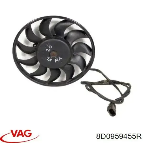 Электровентилятор охлаждения 8D0959455R VAG