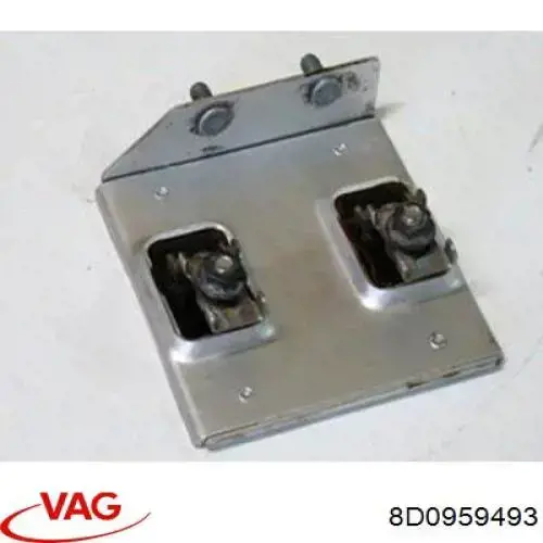 Резистор моторчика вентилятора кондиционера на Audi A4 B5 