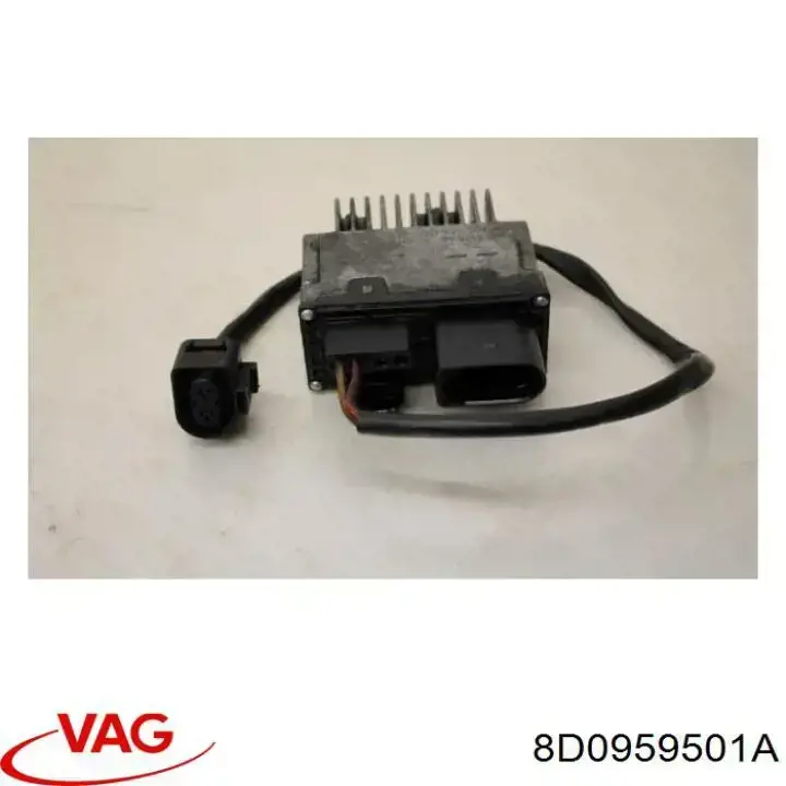 Регулятор оборотов вентилятора, блок управления VAG 8D0959501A цена, от 46.51 USD