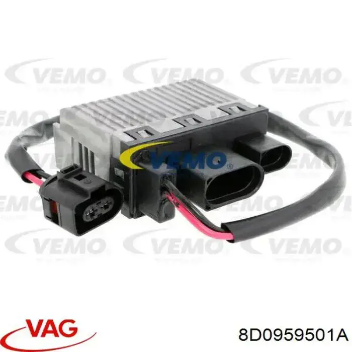 Купить 8D0959501A VAG Регулятор оборотов вентилятора