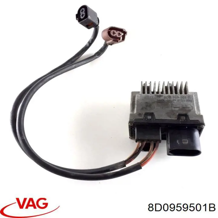 8D0959501B VAG регулятор оборотов вентилятора охлаждения (блок управления)