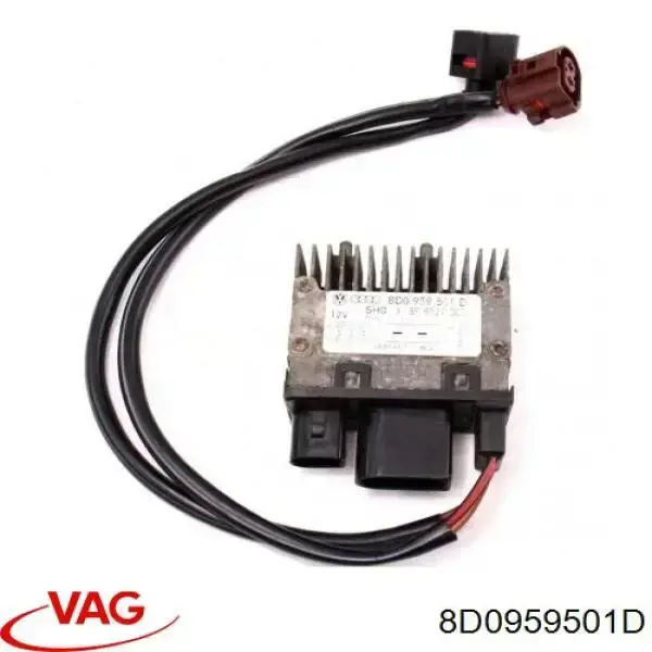 Регулятор оборотов вентилятора 8D0959501D VAG