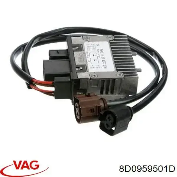 8D0959501D VAG регулятор оборотов вентилятора охлаждения (блок управления)