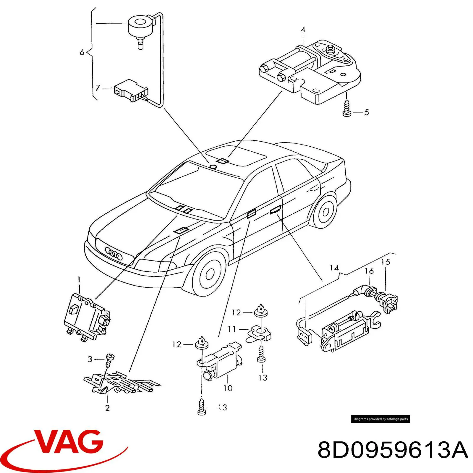 8D0959613A VAG 