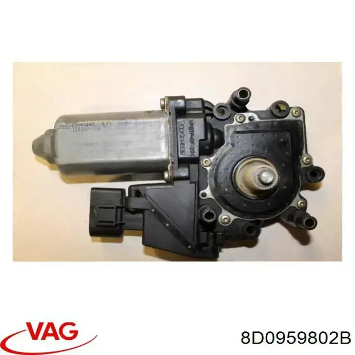 Купить 8D0959802B VAG Мотор стеклоподъемника двери передней правой