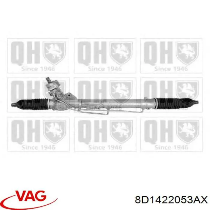 8D1422053AX VAG cremalheira da direção