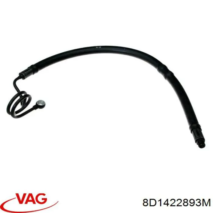 Купить 8D1422893M VAG Шланг ГУР высокого давления