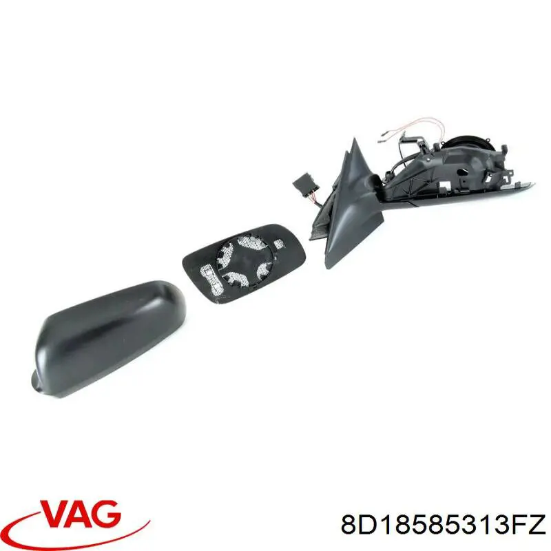 Купить 8D18585313FZ VAG Наружное зеркало левое