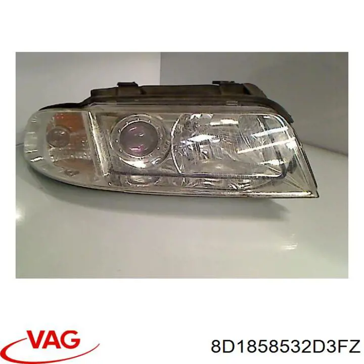 Правое зеркало 8D1858532D3FZ VAG