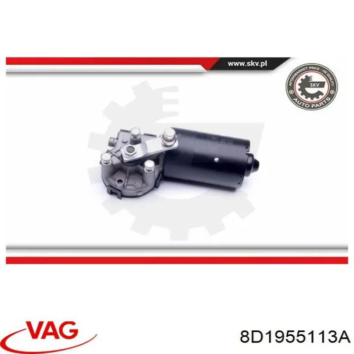Купить 8D1955113A VAG Мотор стеклоочестителя
