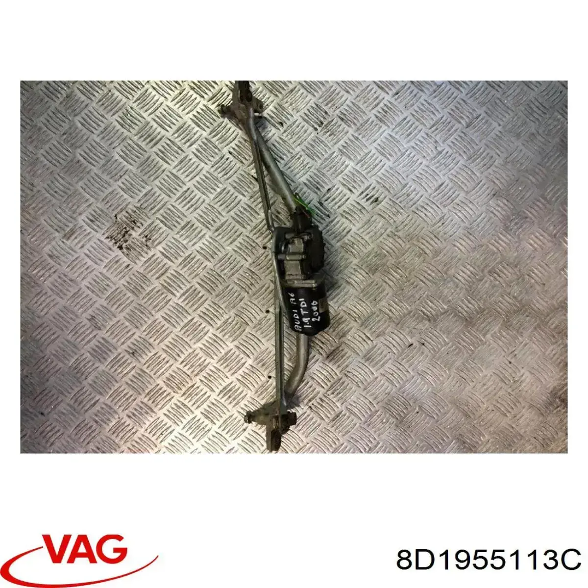 Мотор трапеции стеклоочистителя VAG 8D1955113C цена, от 18.70 USD