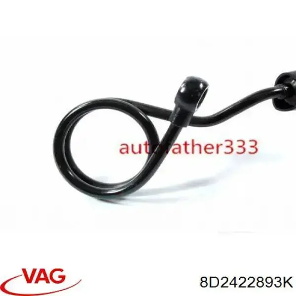 Патрубок высокого давления гидроусилителя VAG 8D2422893BA цена, от 23.70 USD
