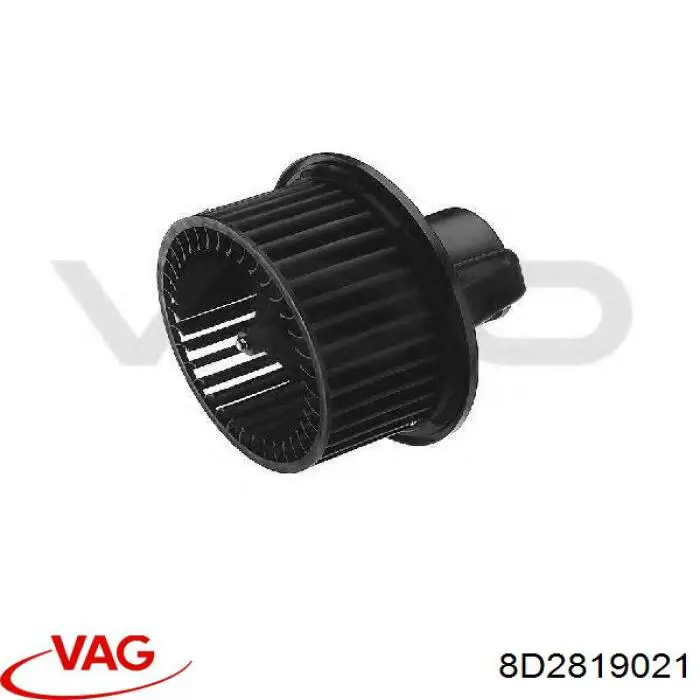 8D2819021 VAG Электромотор печки