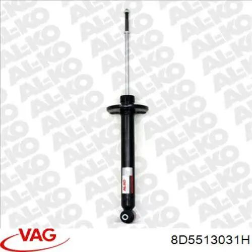 Стойка амортизатора задняя VAG 8D5513031H цена, от 36.20 USD