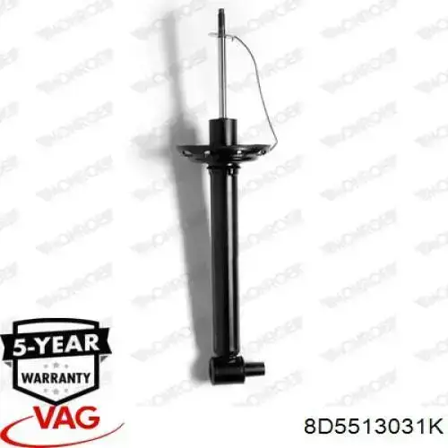 Стойка амортизатора задняя VAG 8D5513031K цена, от 46.96 USD