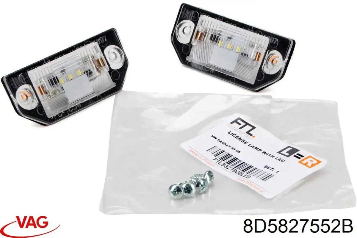 Купить 8D5827552B VAG Амортизатор двери багажника