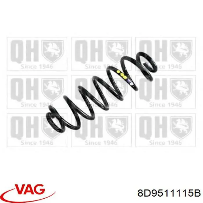 Пружина амортизатора VAG 8D9511115B цена, от 347.07 USD