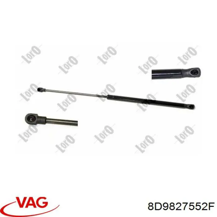 Амортизатор багажника 8D9827552F VAG