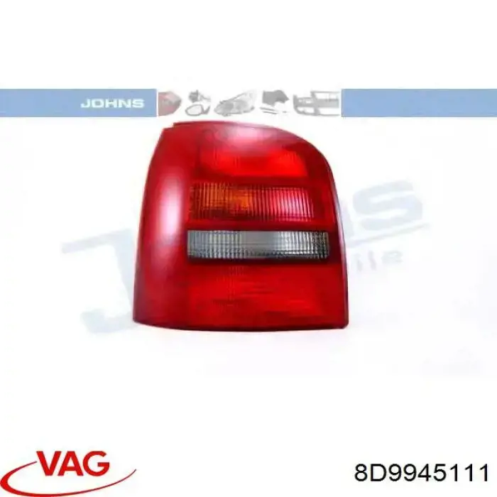 Задняя левая фара VAG 8D9945111 цена, от 65.21 USD