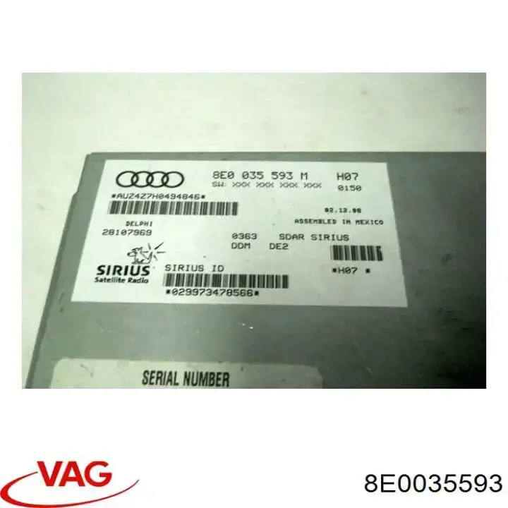 8E0035593 VAG 