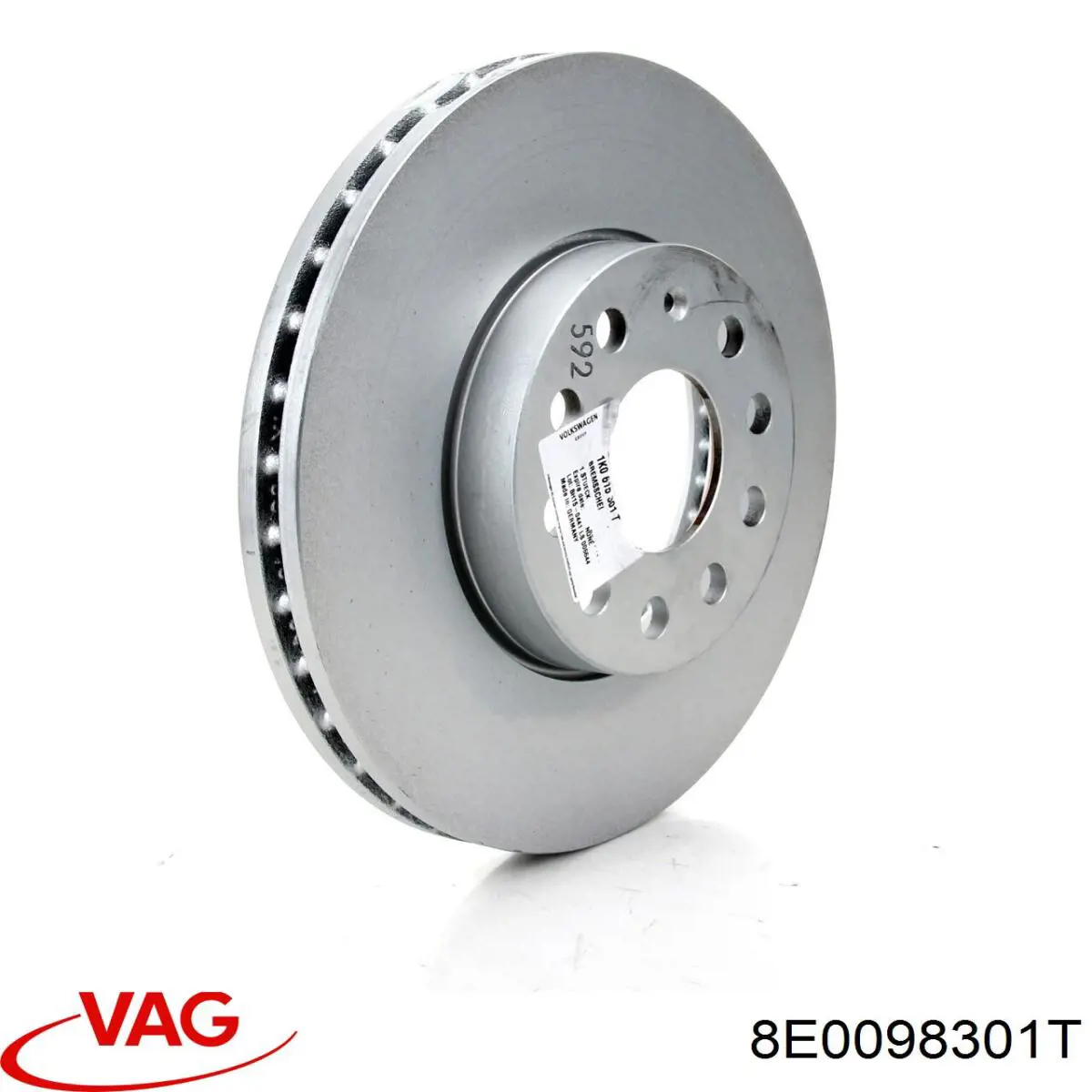 Купить 8E0098301T VAG Ротор тормозной