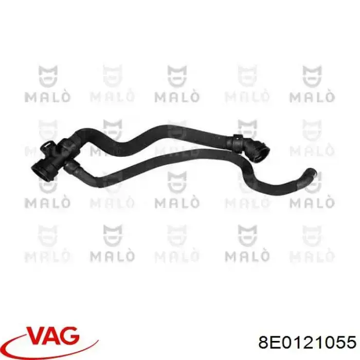 Шланг радиатора, нижний VAG 8E0121055 цена, от 25.34 USD