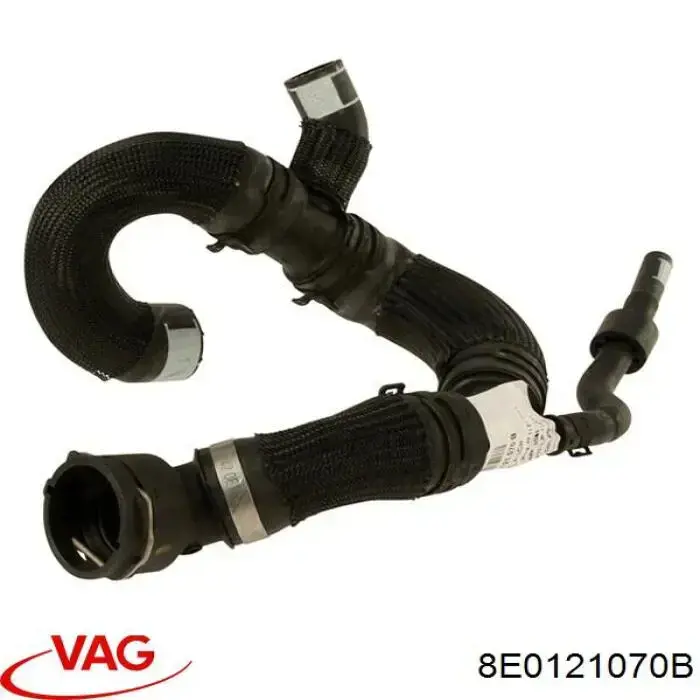 Шланг радиатора охлаждения VAG 8E0121070B цена, от 100.16 USD