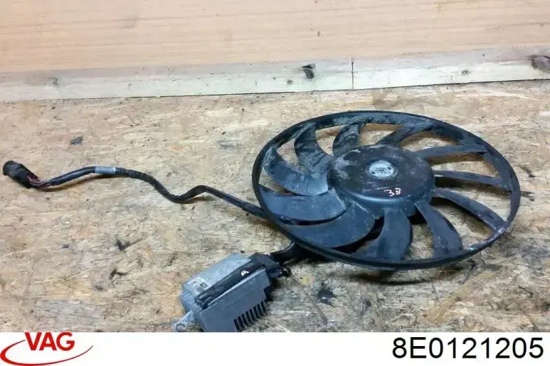 Электровентилятор охлаждения в сборе VAG 8E0121205E цена, от 38.01 USD