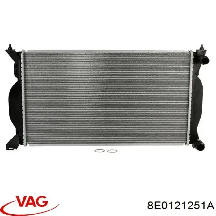 Купить 8E0121251A VAG Радиатор водяной