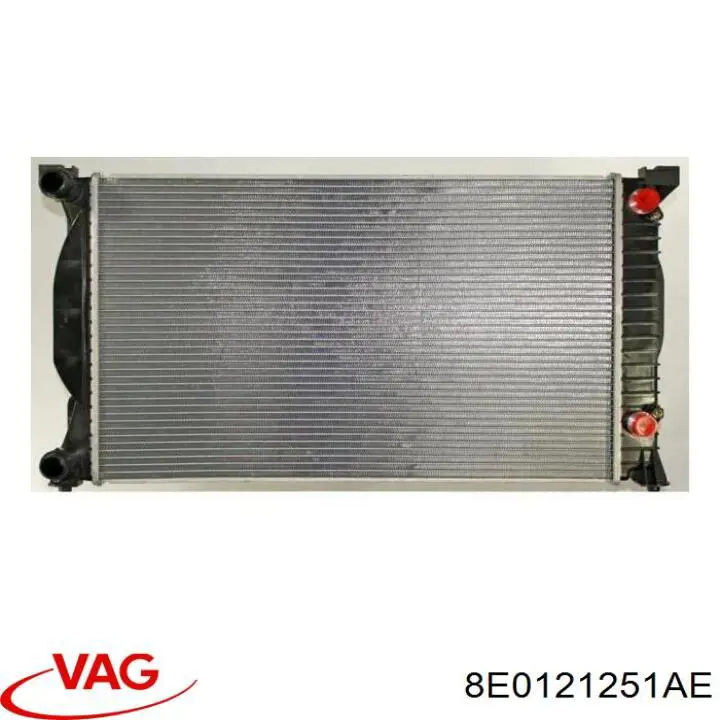 Купить 8E0121251AE VAG Радиатор водяной