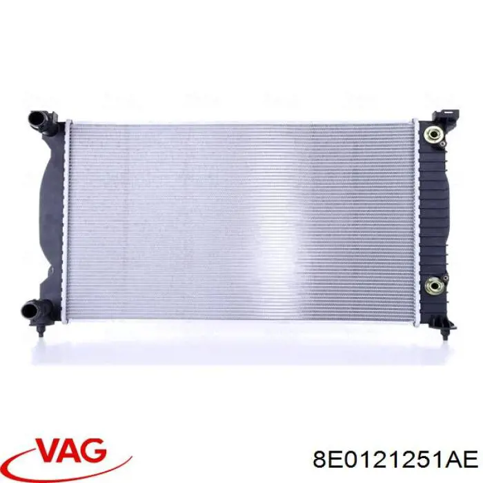 8E0121251AE VAG радиатор