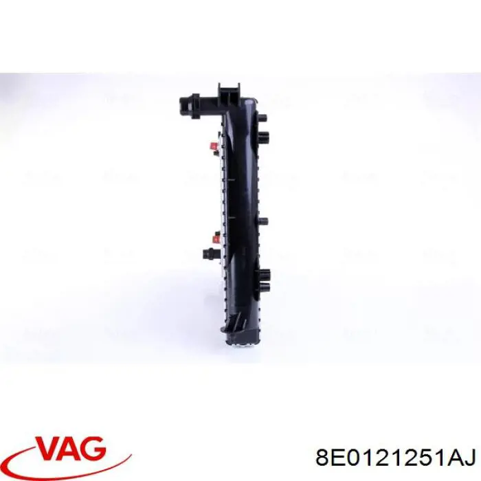 Купить 8E0121251AJ VAG Радиатор водяной