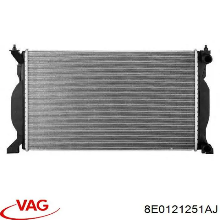 Радиатор охлаждения двигателя VAG 8E0121251AJ цена, от 240.37 USD