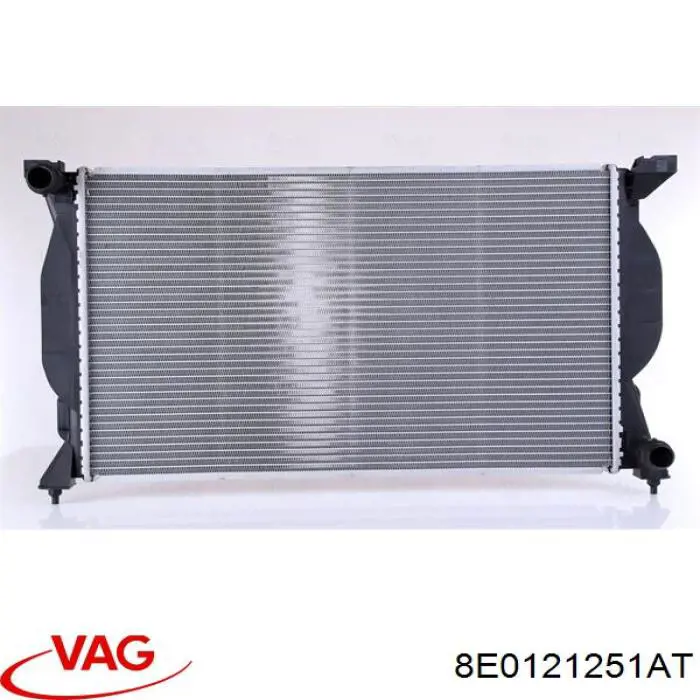 8E0121251AT VAG радиатор