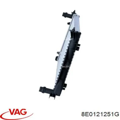 Радиатор охлаждения двигателя VAG 8E0121251G цена, от 60.70 USD