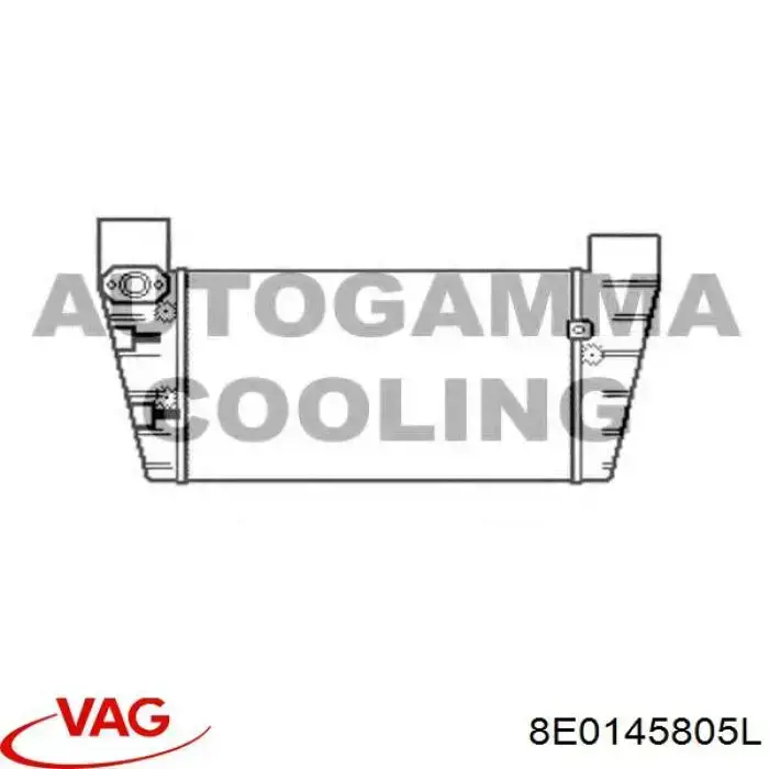 Купить 1231005 Ford Интеркулер