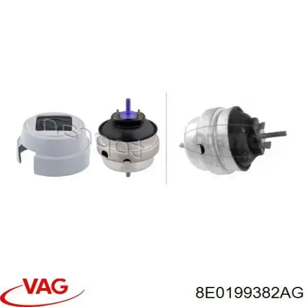 8E0199382AG VAG Правая подушка двигателя