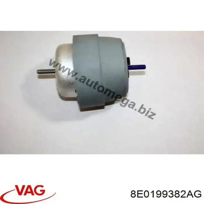 8E0199382AG VAG coxim (suporte direito de motor)
