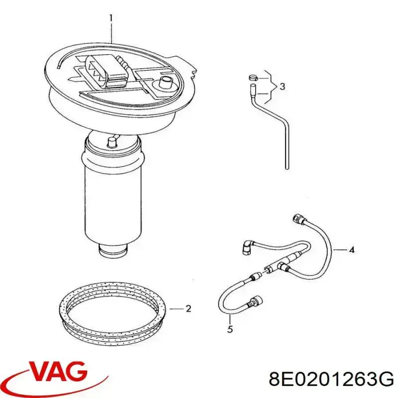 Купить 6R0201263 VAG Заглушка днища пола