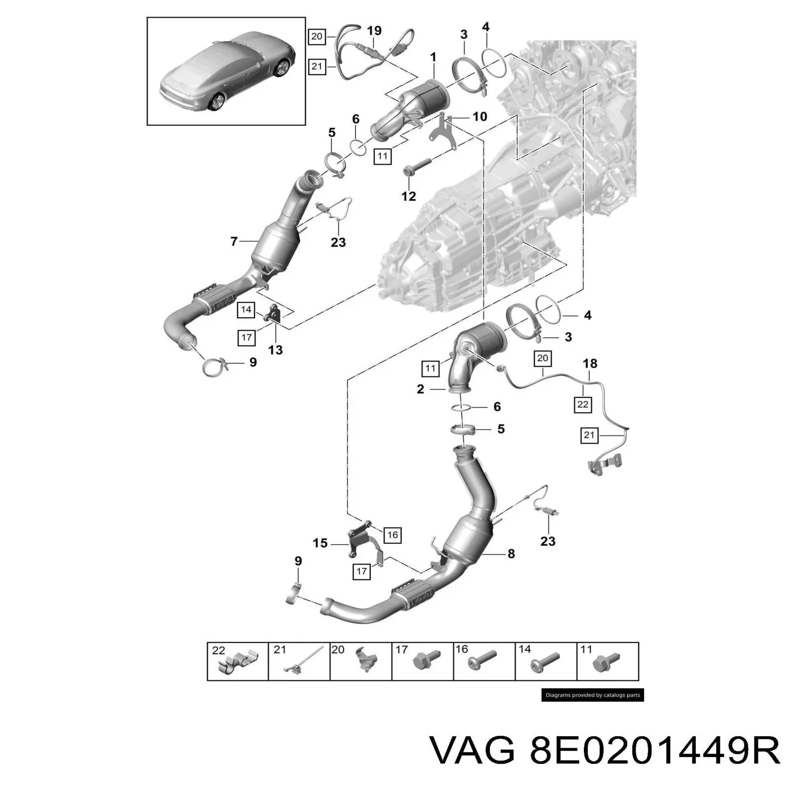 8E0201449R Porsche 