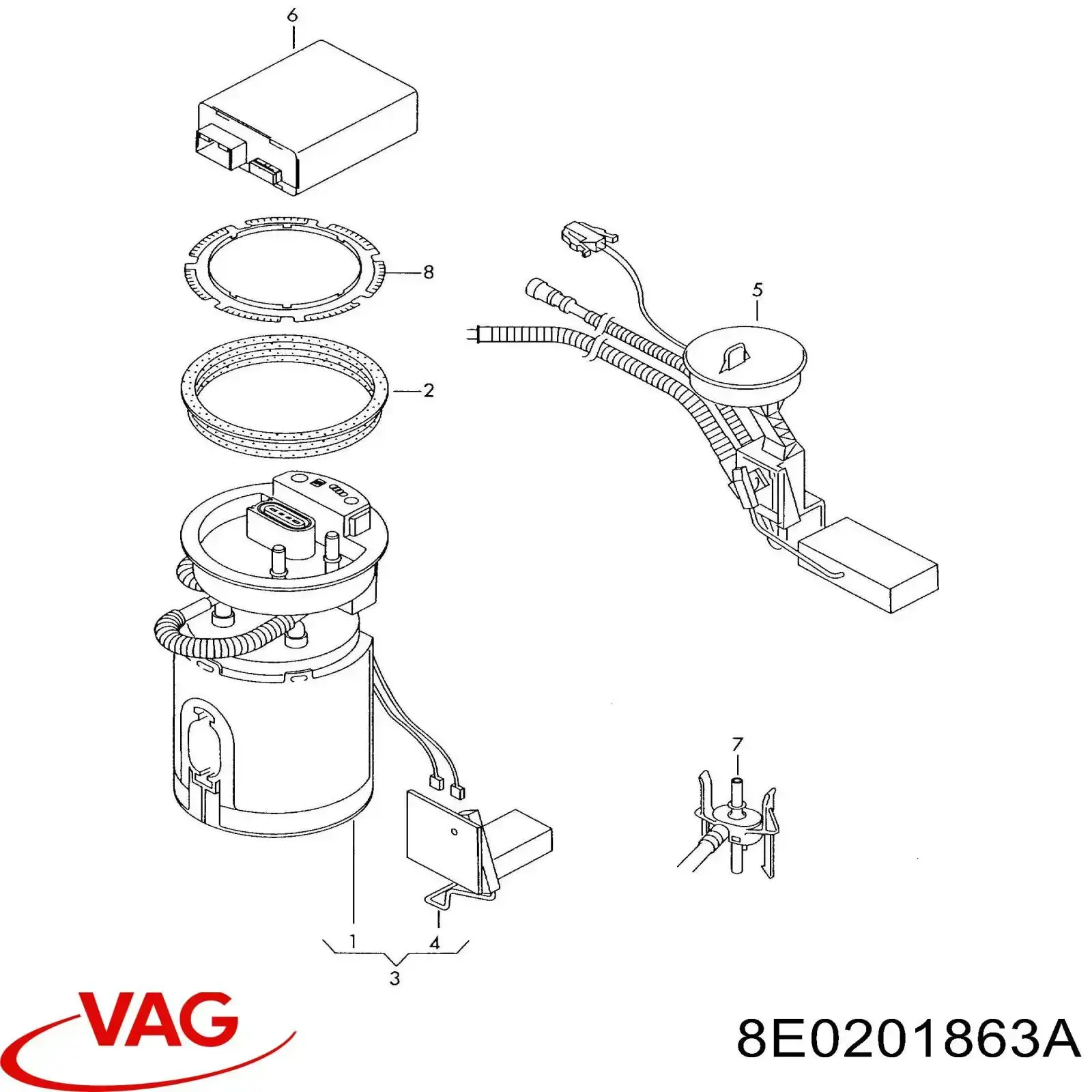 8E0201863A VAG 
