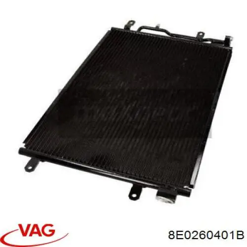 8E0260401B VAG radiador de aparelho de ar condicionado