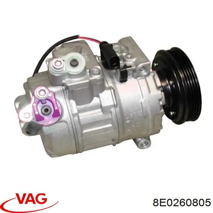 8E0260805 VAG compressor de aparelho de ar condicionado